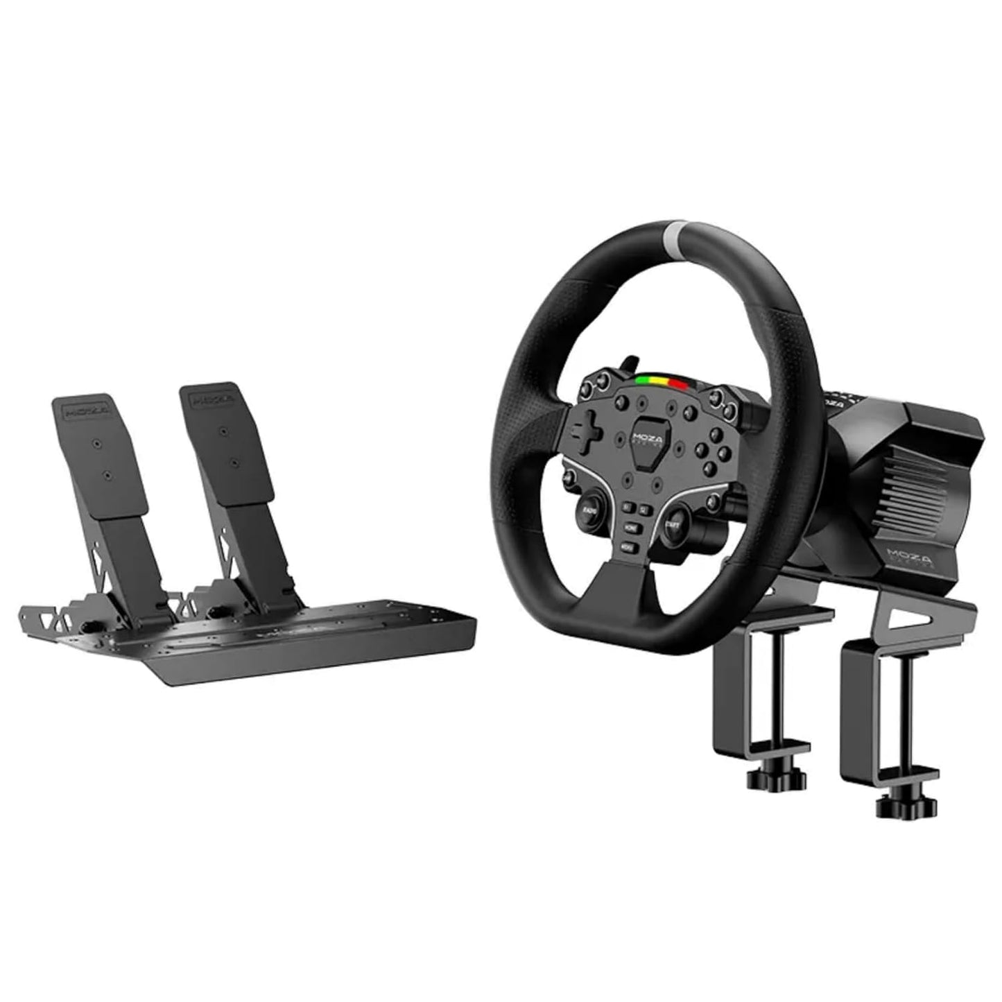 MOZA R3 Racing Wheel and Pedals Bundle for High-Performance Sim Racing