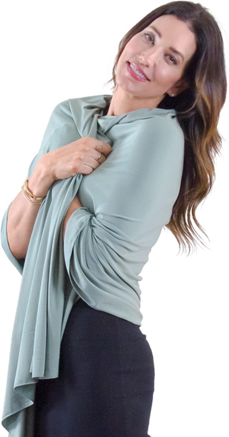 Happyluxe Travel Shawl Wraps for Women - Lightweight Pashmina