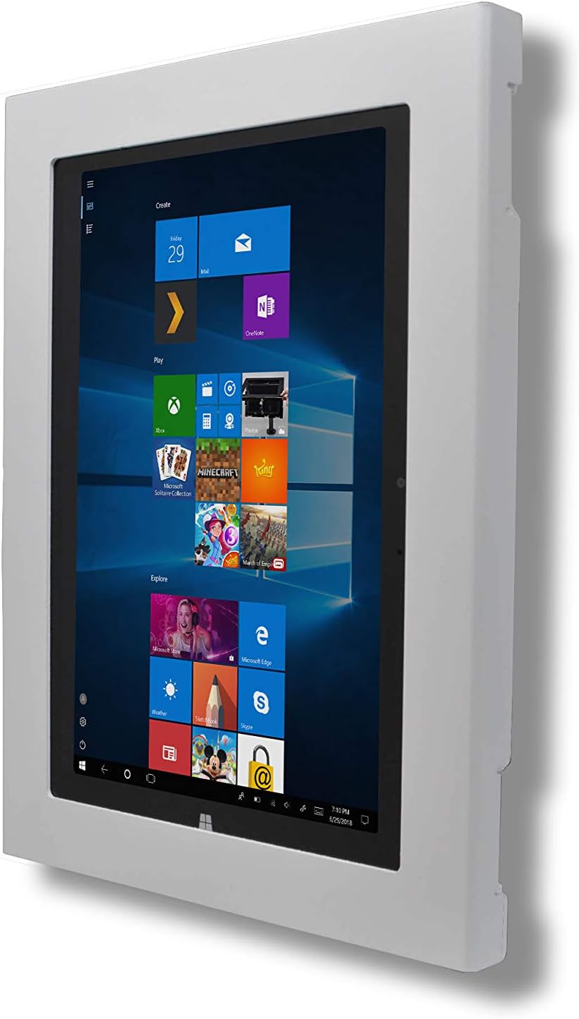 Locking Anti-Theft Security Metal Case for Microsoft Surface Pro 7