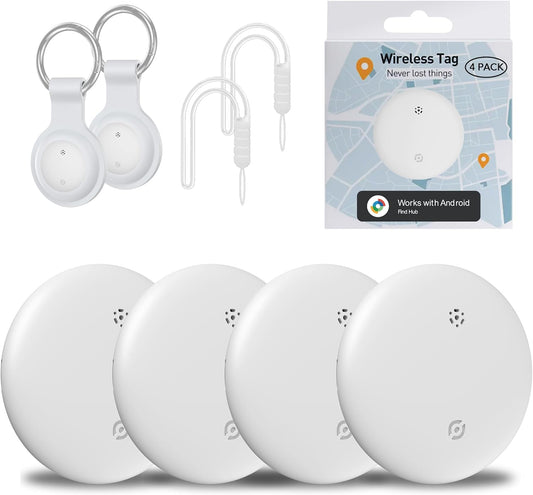 Air Tracker Tags 4 Pack for Android - Smart Item Locator