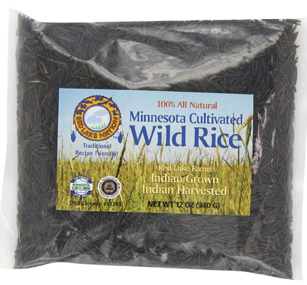 Red Lake Nation 100% All Natural Wild Rice - 12 Pack