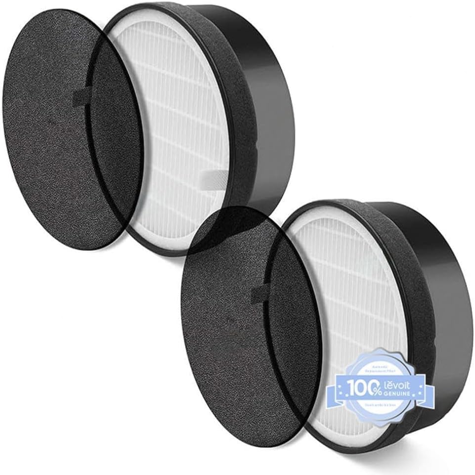LEVOIT LV-H132 Replacement Filter for Air Purifier, 2 Pack