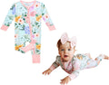 Boys and Girls Footless Baby Pajamas with 2-Way Zipper - Soft Bamboo