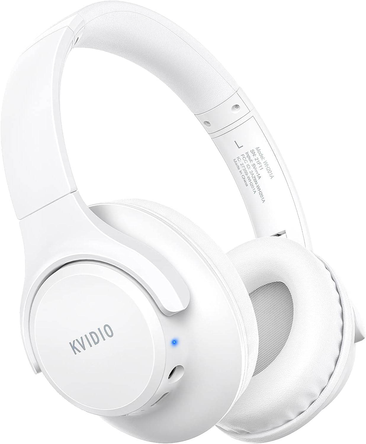 65-Hour Playtime Bluetooth Headphones by KVIDIO