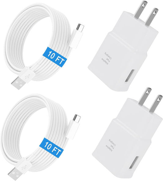Fast Charge 10FT USB C Cable | Samsung Galaxy Chargers