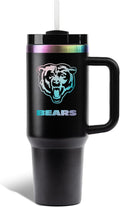 40oz Iridescent NFL Tumbler - Team Spirit Insulated Travel Cup