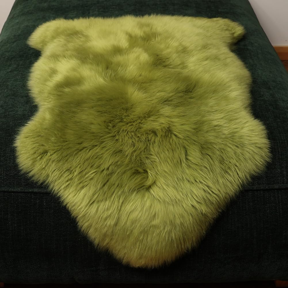 Genuine Sheepskin Area Rug for Living Room and Bedroom Decor