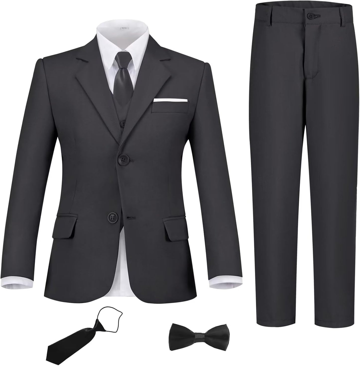 Boys Suit Set Slim Fit Kids Formal Suits for Wedding Prom