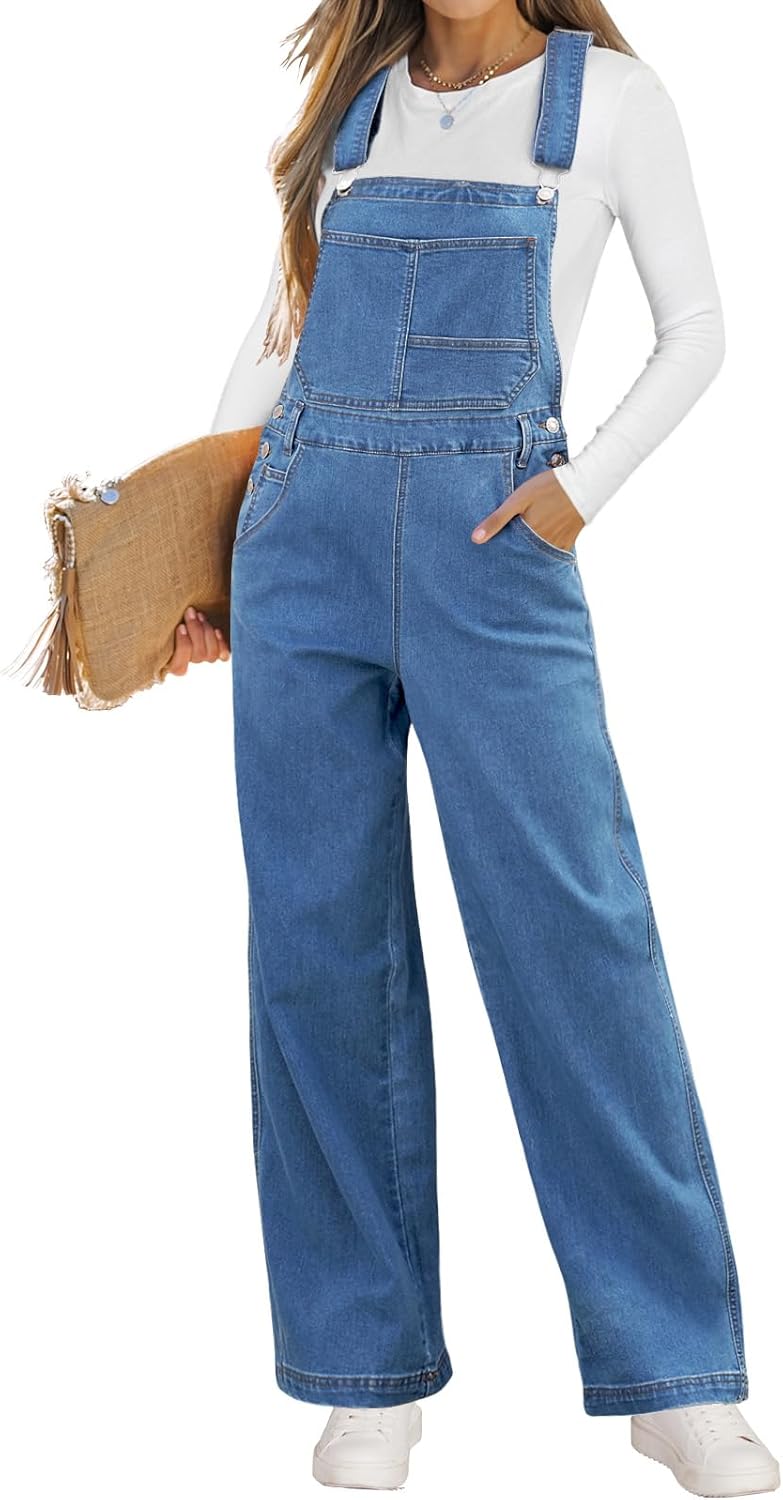 Vetinee Jean Overalls for Women: Stylish and Comfortable Fit