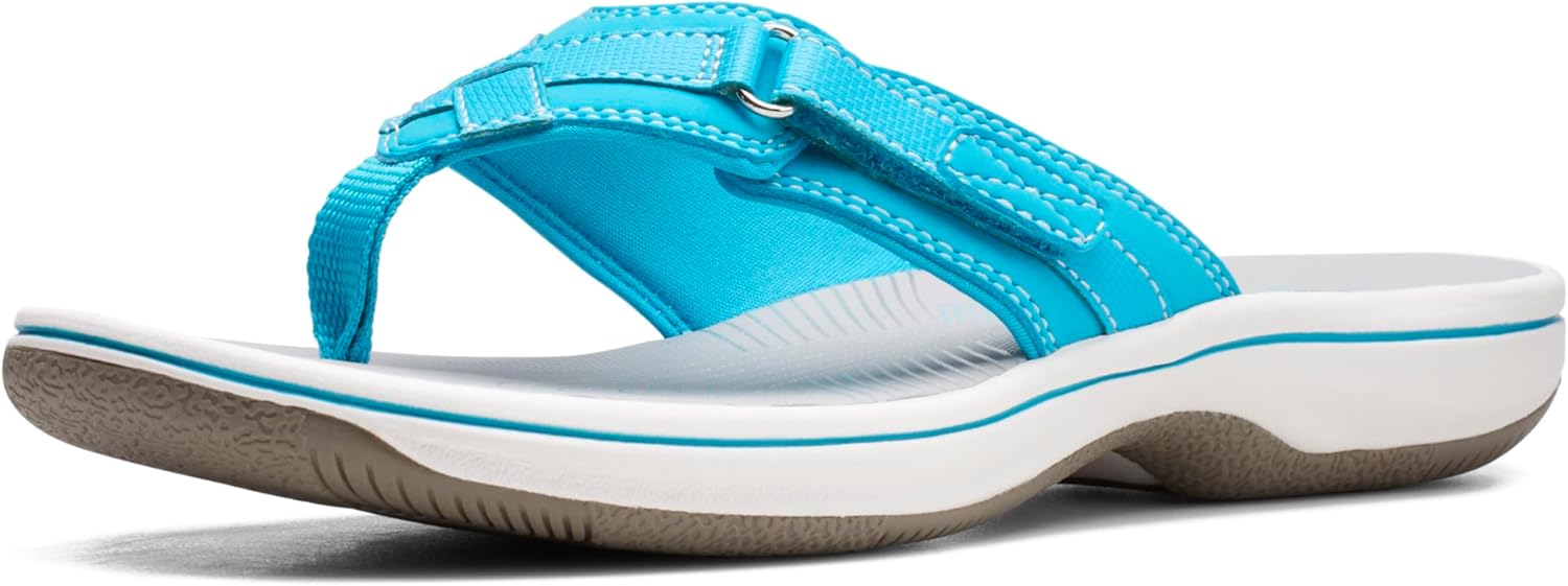 Clarks Women's Breeze Sea Flip-Flop with Cloudsteppers Comfort