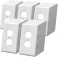 Jumbo Duplex Receptacle Outlet Covers 1-Gang 5.5in x 3.5in - Durable