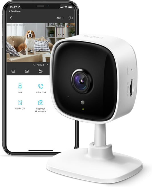 TP-Link Tapo C100: 1080P Baby & Dog Camera with Motion Detection