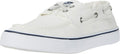 Men's Sperry Bahama II Sw Oyster/Khaki - Washed Canvas Boat Shoe
