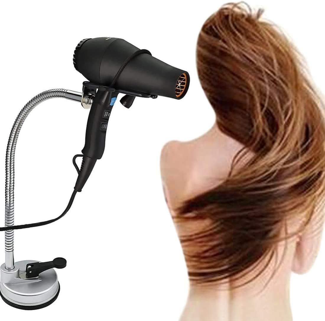 Hands-Free 360 Rotating Hair Dryer Stand