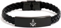 desdemona Men's Masonic Survival Paracord Bracelet - Durable Masonry