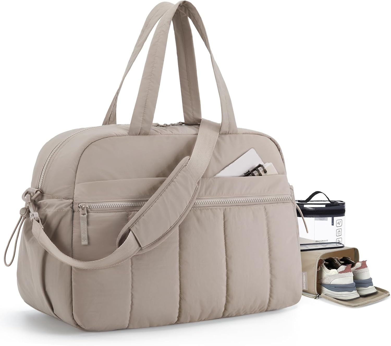 BAGSMART Gym Bag for Women: Stylish Duffle for Travel & Gym
