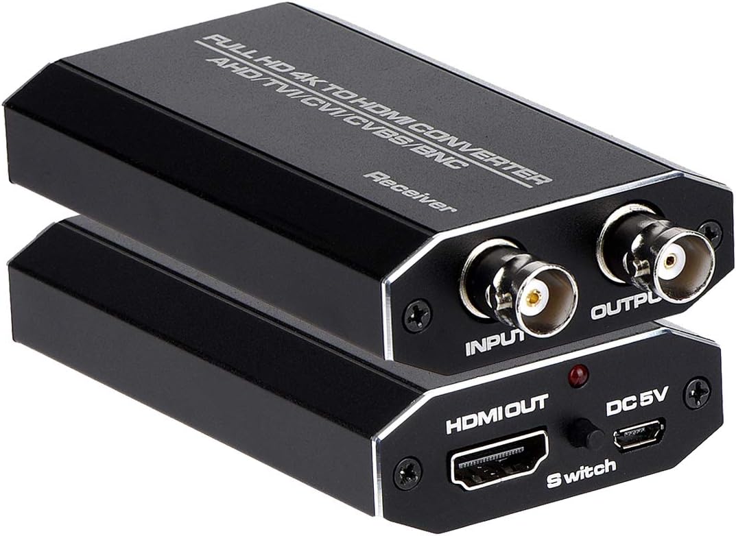 TVI CVI AHD to HDMI Converter for Full HD 4K Video Output