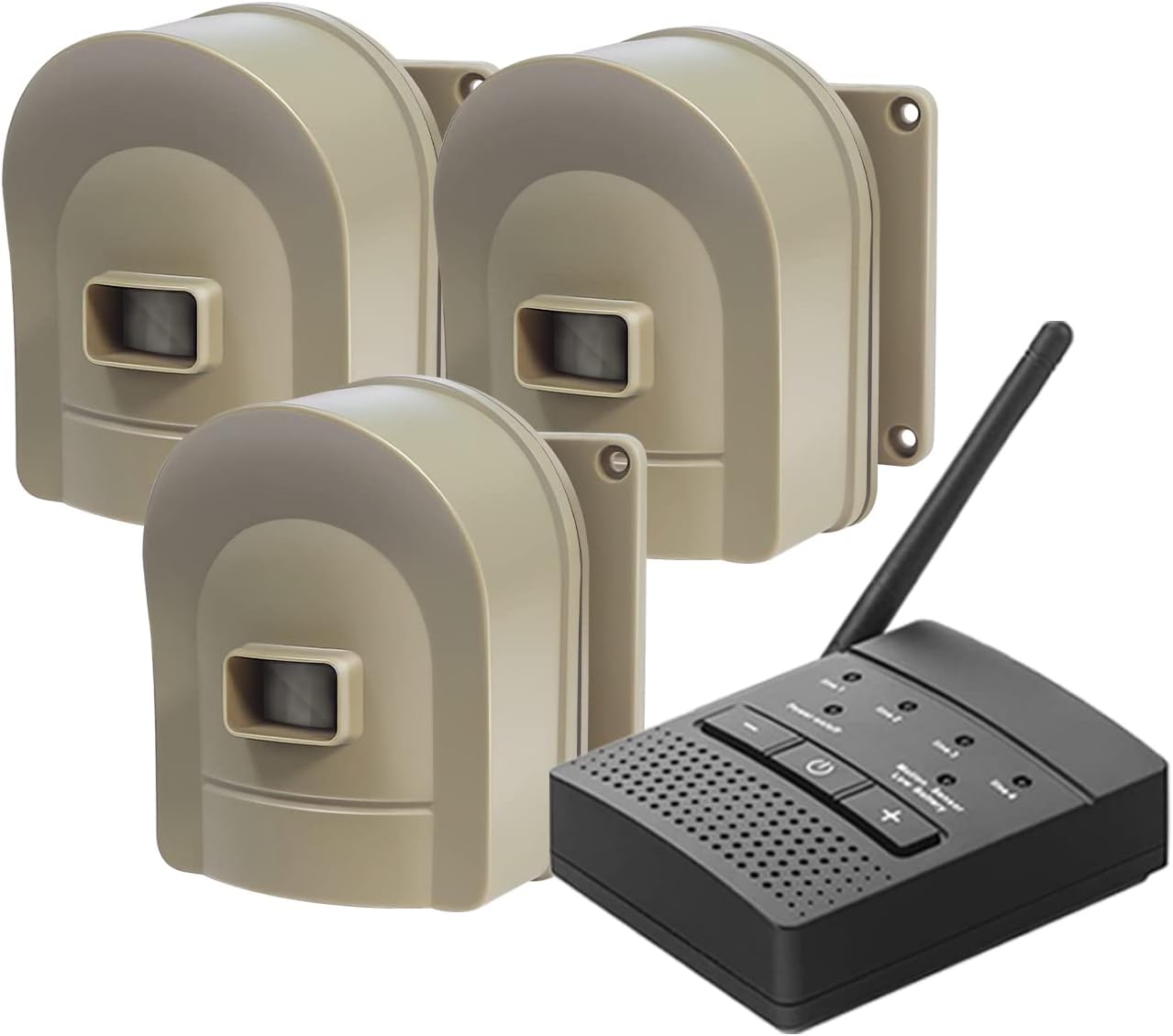 1/2 Mile Wireless Driveway Alarm Sensor System for Security