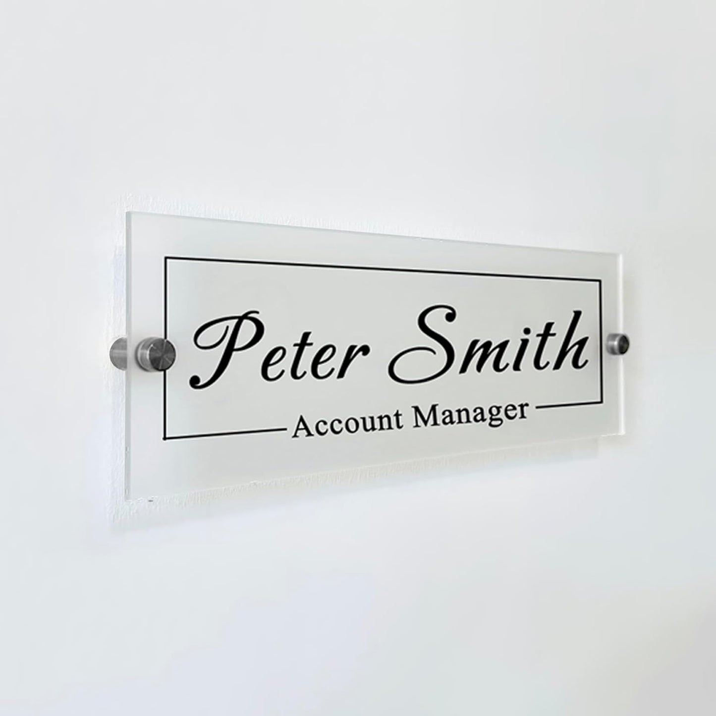 Personalized Business Logo Name Plate - Auchic