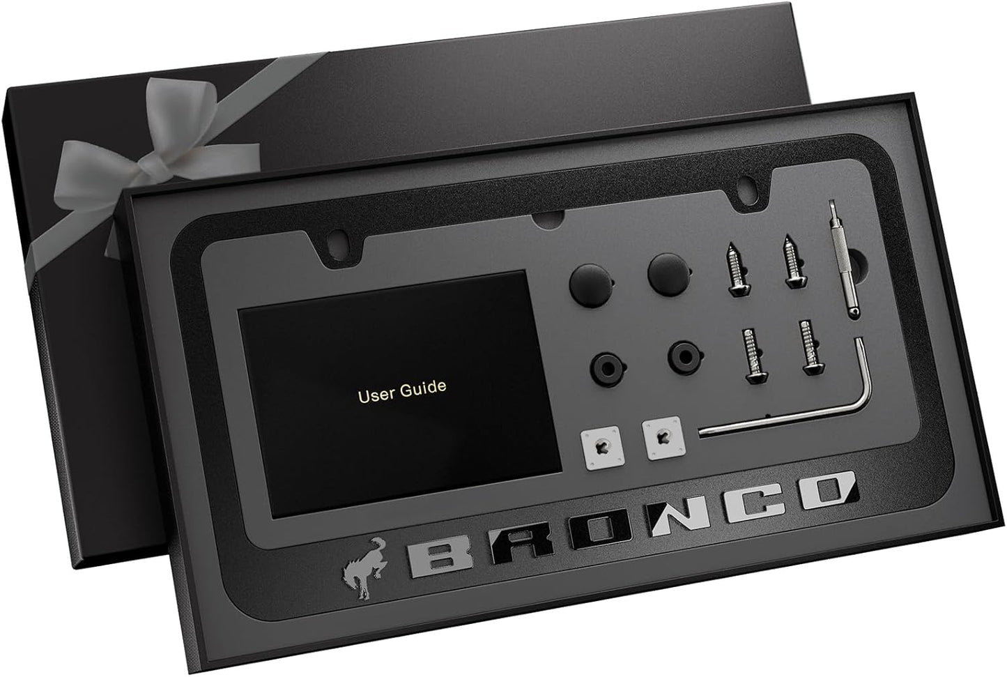 License Plate Frame for a Luxurious Black Style Experience