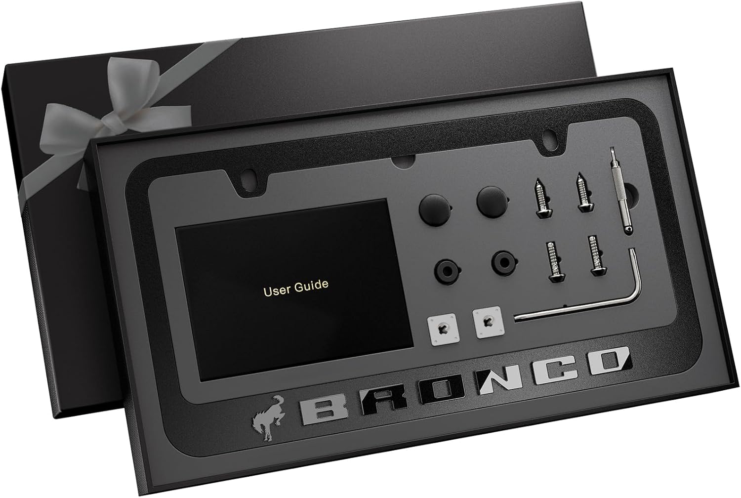 License Plate Frame for a Luxurious Black Style Experience