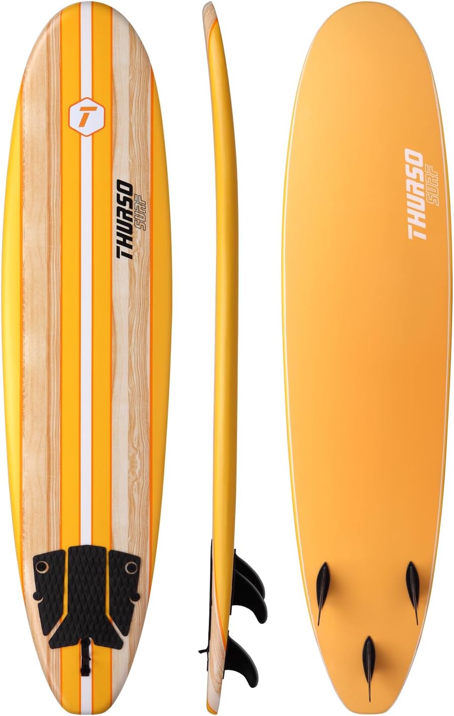 Thurso Surf 7/8 ft Soft Top Foam Beginner Surfboard for All