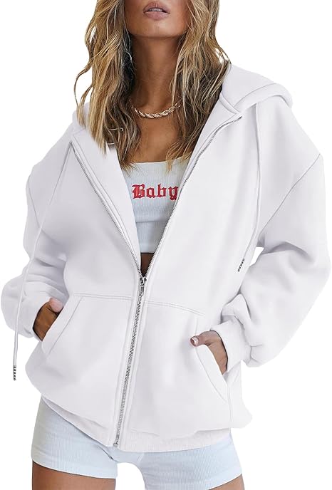 EFAN Women's Cute Hoodies for Teen Girls - Oversized Fall Jacket