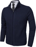 Pioneer Camp Men's Full Zip Cardigan Sweater - Slim Casual Fit