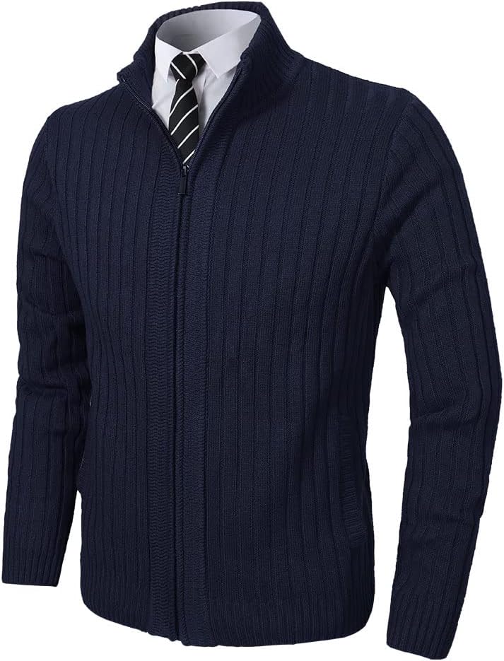 Pioneer Camp Men's Cardigan Sweater Full Zip with Pockets