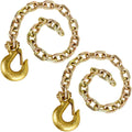 3/8 x 35 Trailer Safety Chain with Clevis Hook - 24,000 lbs