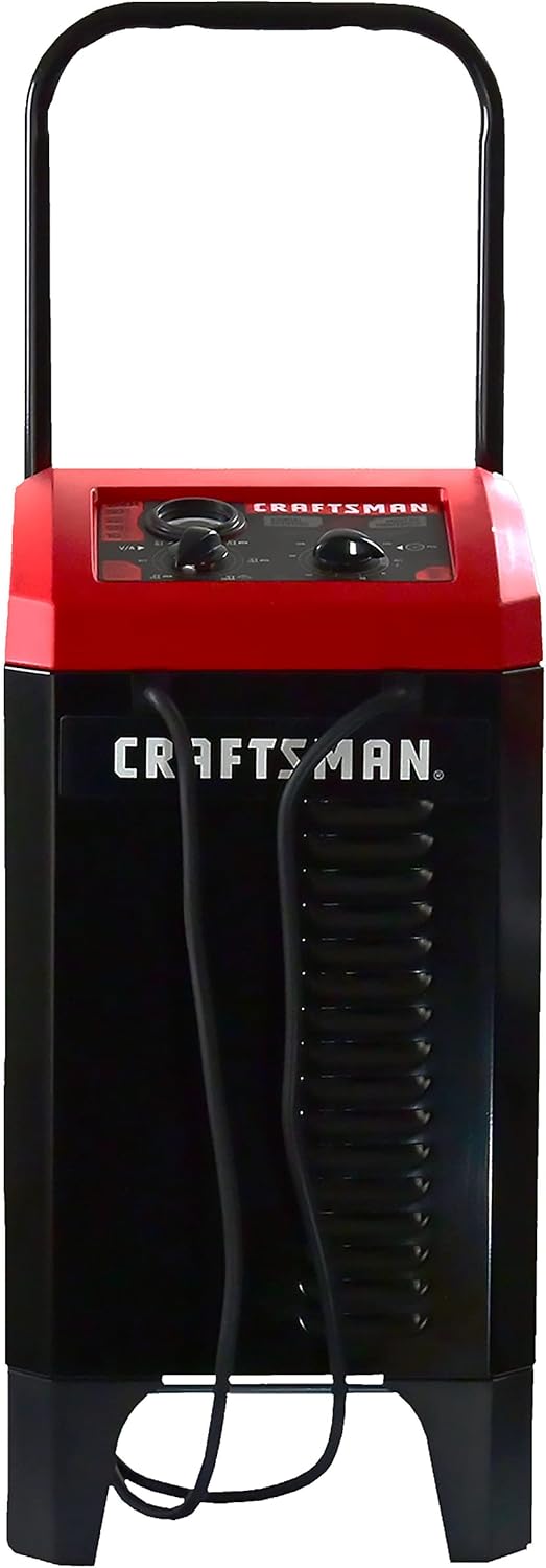 CRAFTSMAN 2-in-1 Manual Battery Charger - Reliable 250 Cranking Amps
