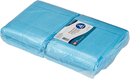 Dynarex Disposable Underpads for Medical and Homecare Use