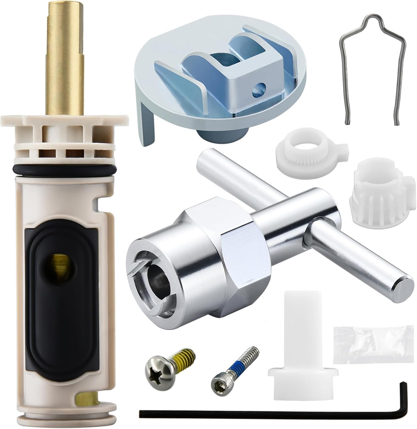 1222 Cartridge Kit for Moen Shower Repair with Removal Tool