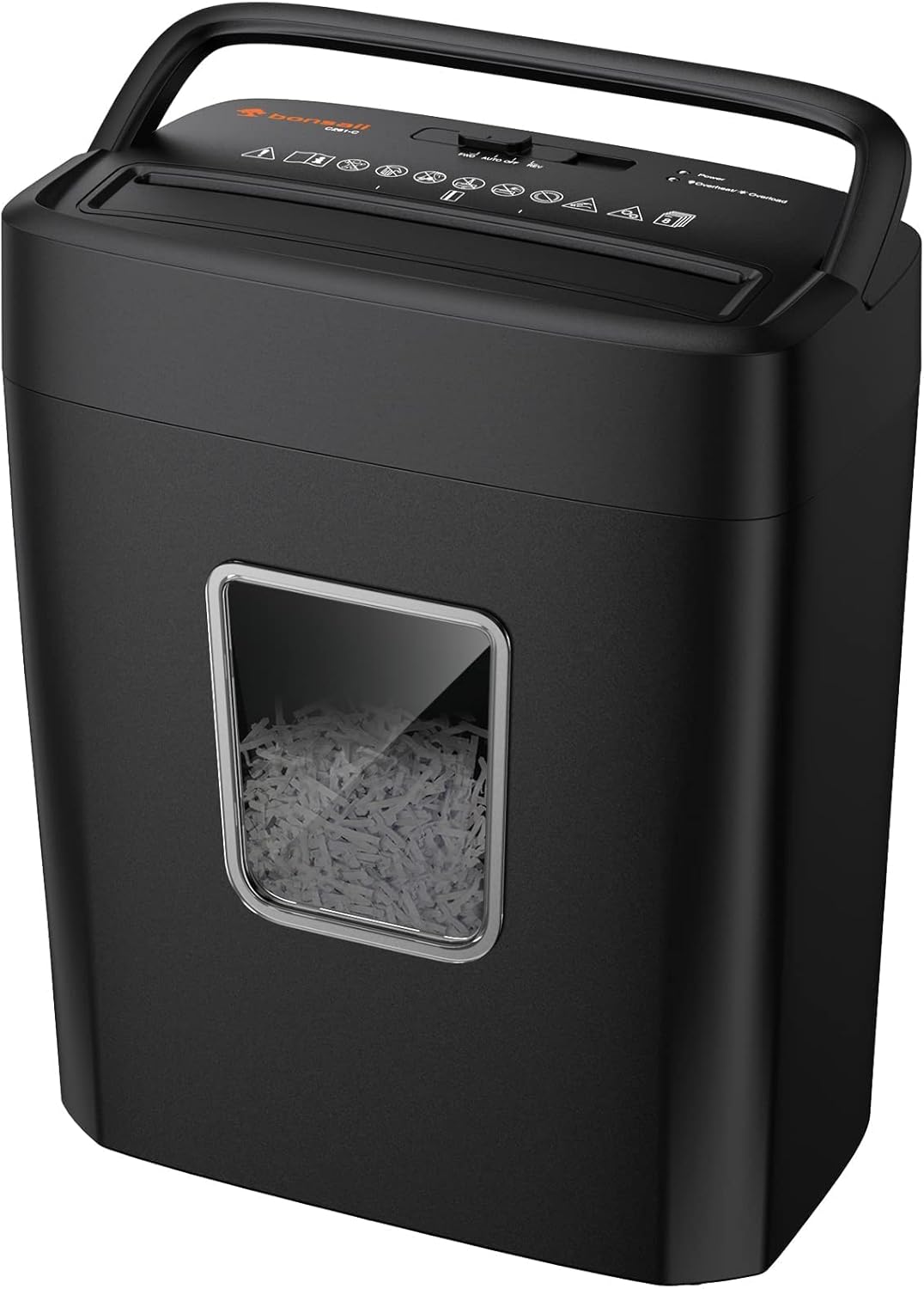 Bonsaii Paper Shredder for Home Office with 8-Sheet Capacity