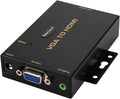 JideTech 1080P VGA to HDMI Converter with 3.5mm Audio Port - Clear