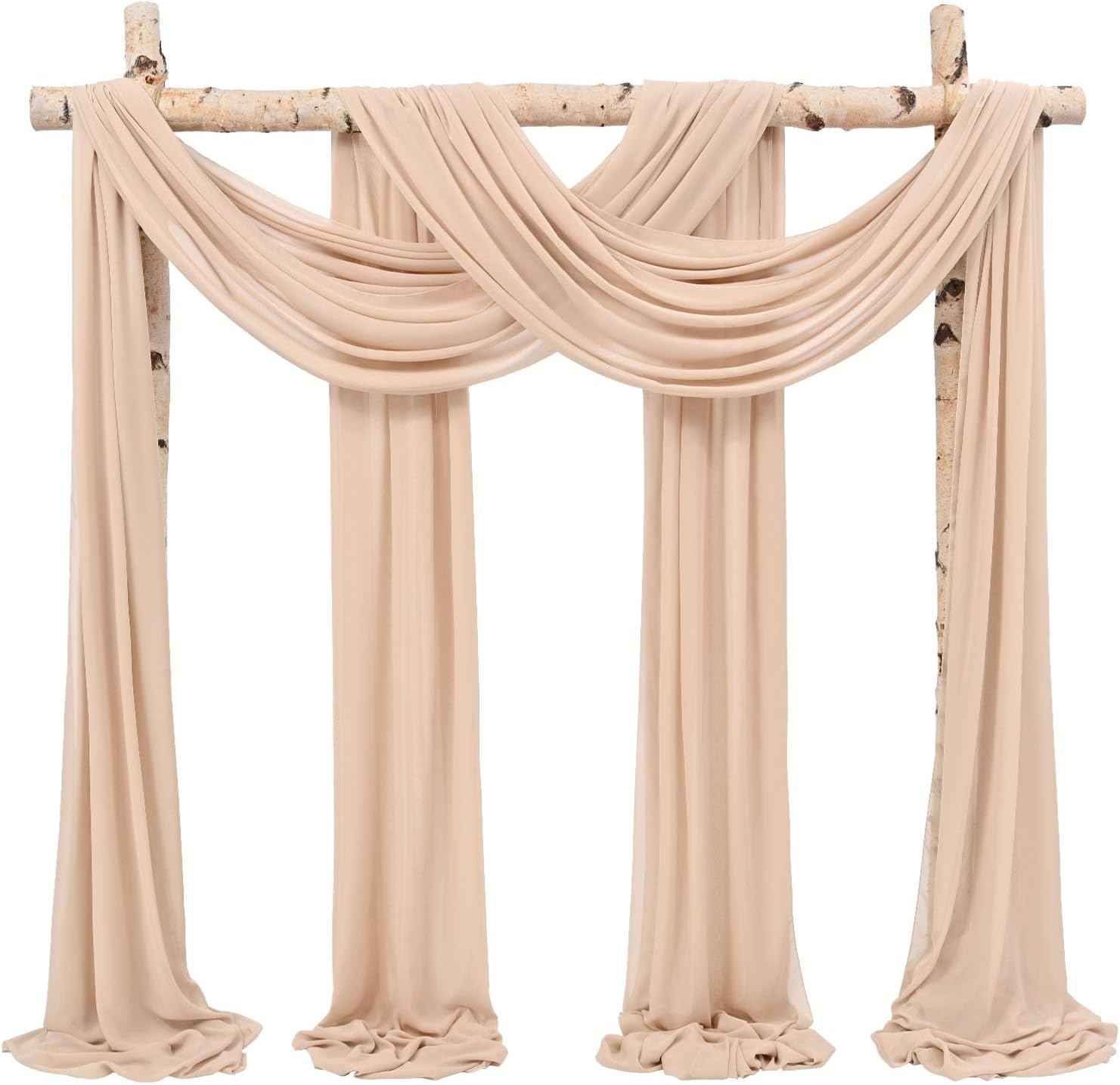 Wedding Arch Draping Fabric for Elegant Ceremony Decorations