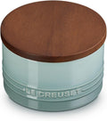 Le Creuset Signature Salt Cellar and Storage Canister, Sea Salt