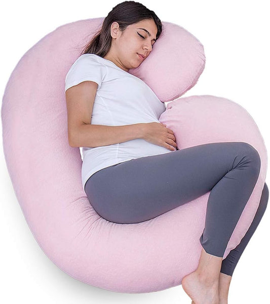 C Shaped Pregnancy Pillow for Maternity Support and Comfort
