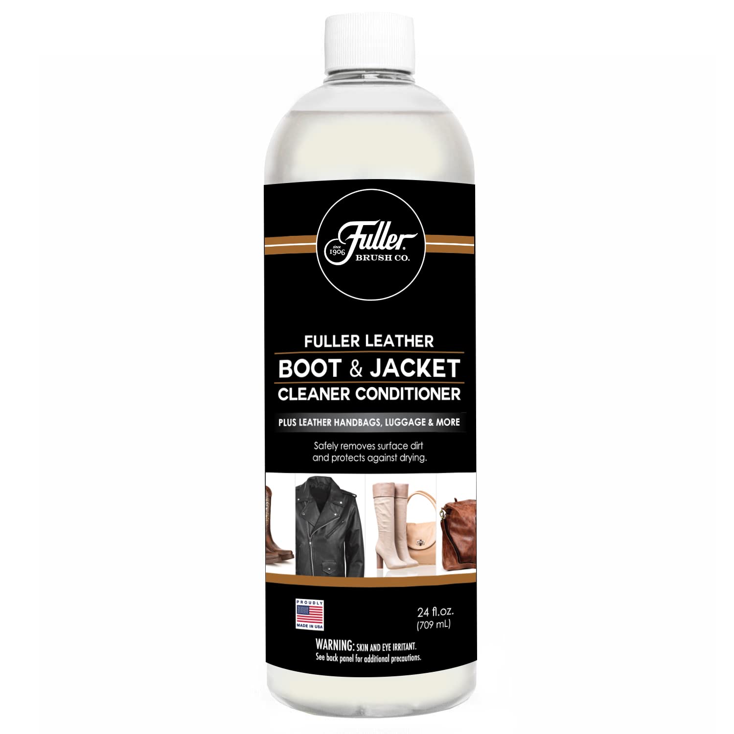 Fuller Brush Leather Cleaner - Cleans & Conditions with Natural Oils