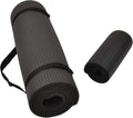 Extra Thick Anti-Tear Yoga Mat, Carry Strap, Multiple Colors - Fitvids