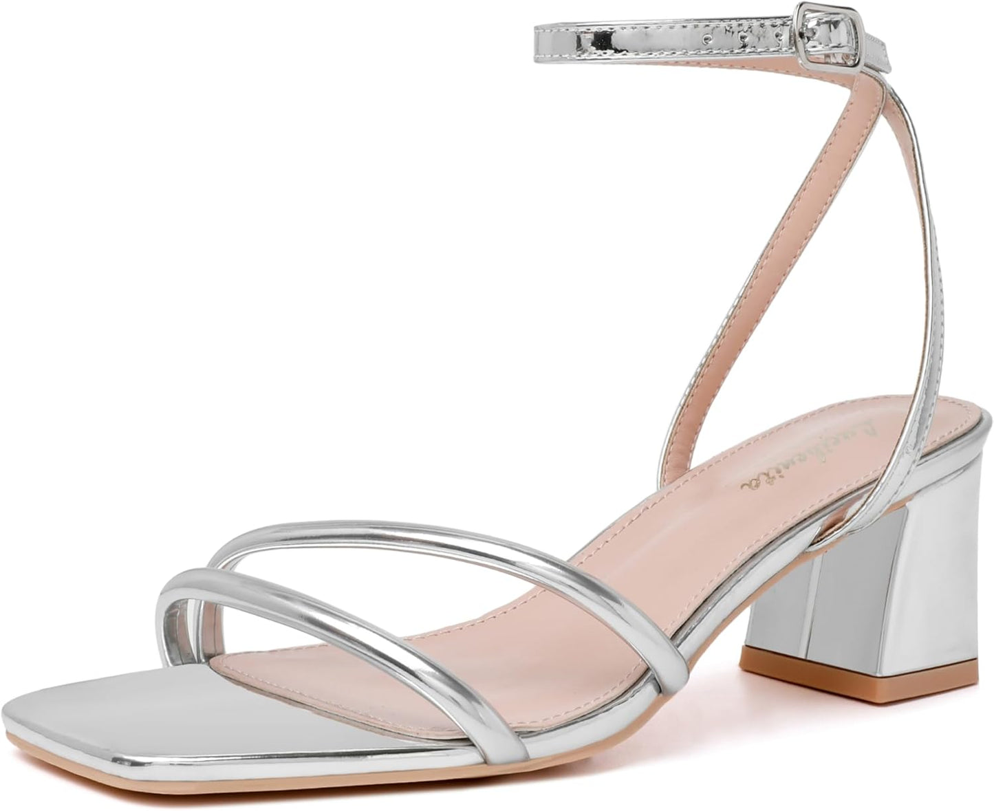 Stylish Women's Heels Chunky Block Strappy Open Toe Sandals