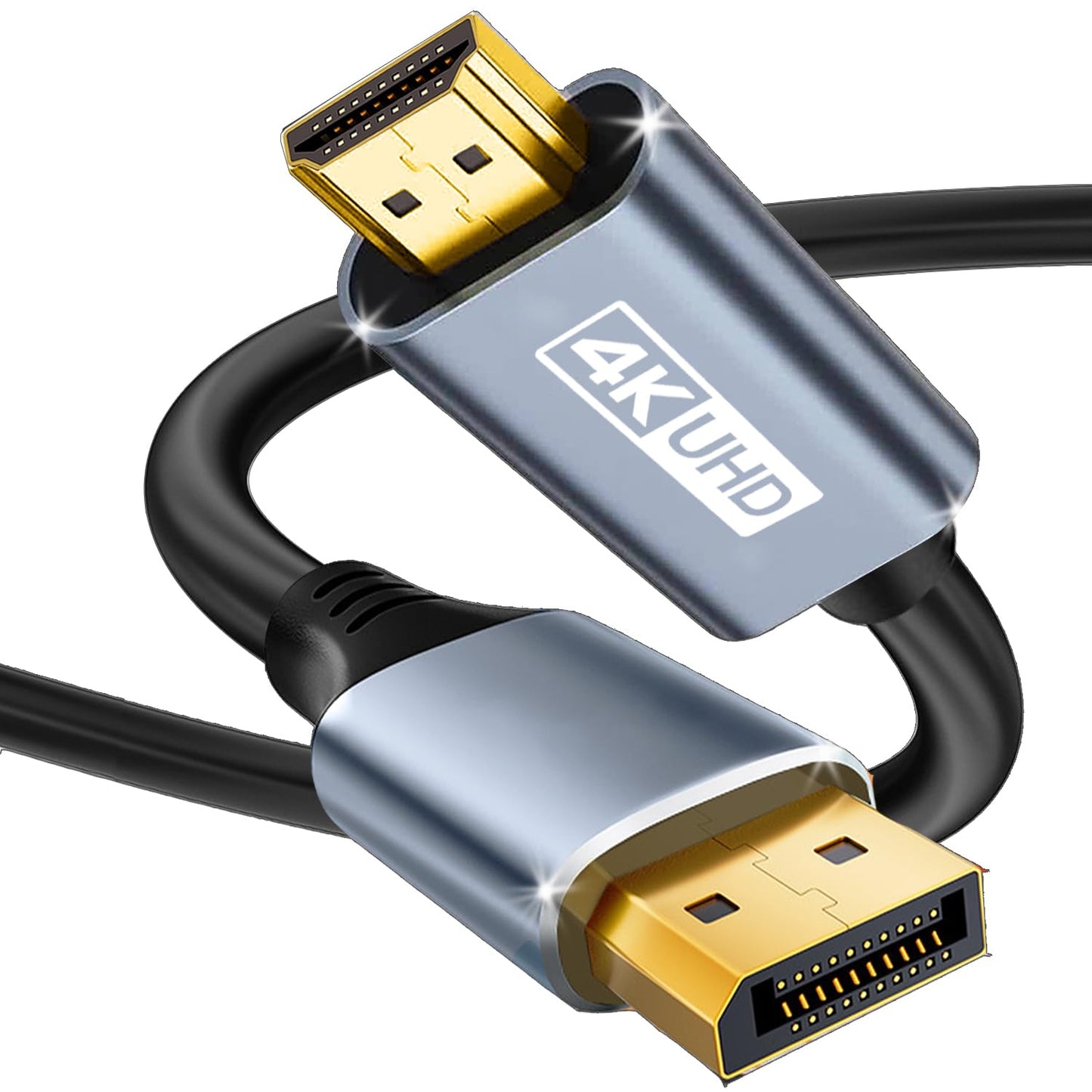 Enhance 4K Visuals: Uni 6FT DP to HDMI Cable