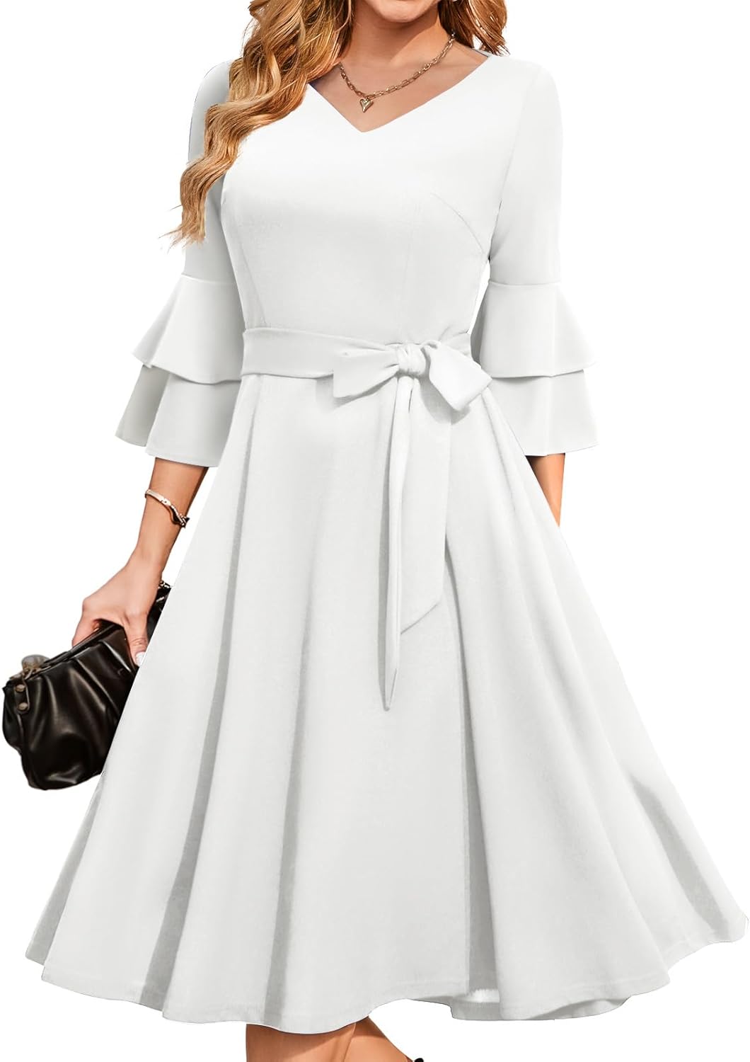 DRESSTELLS Womens Cocktail Dress for Homecoming and Weddings