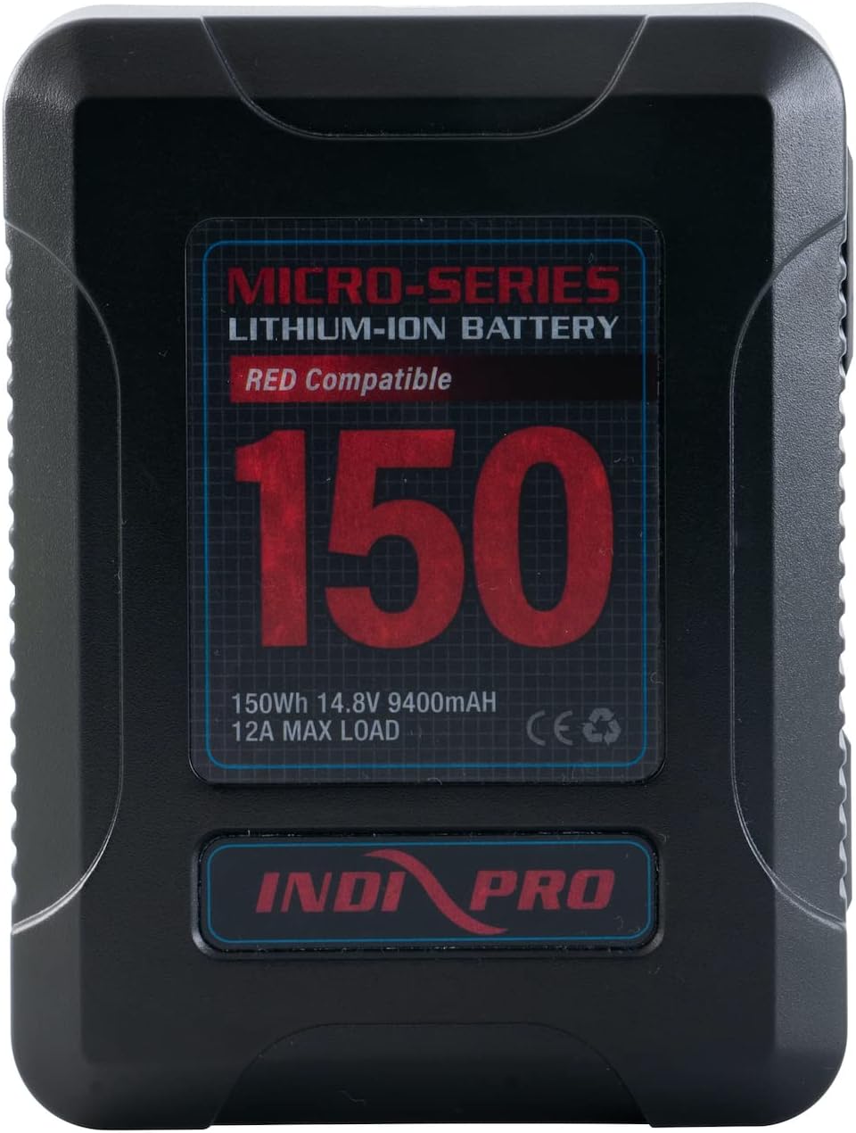 IndiPRO Micro-Series 150Wh V-Mount Battery for RED Cameras