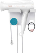 Hair Dryer Stand Holder Wall Mounted - Nails-Free or Screw Install