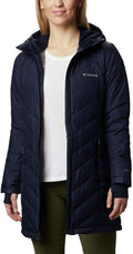 Columbia Women's Heavenly Long Hooded Jacket - Sleek Insulated