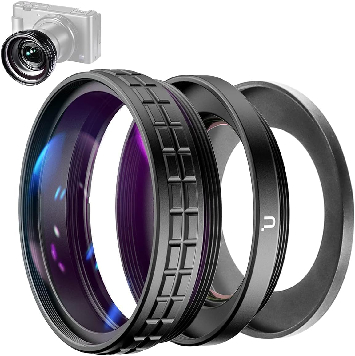ULANZI Creative ZV-1 Wide Angle and Macro Lens for Vlogging