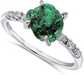 Real Raw Crystal Dainty Ring white Gold Birthstone - Gift (Style 7XQ9)