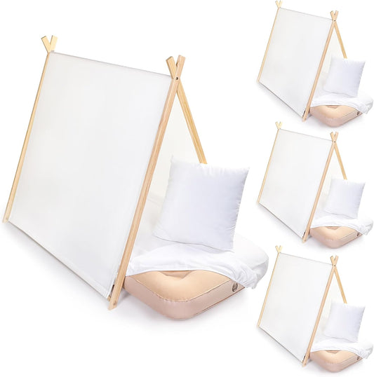 Wesnoy 6-Piece Kids Teepee Bundle - Ultimate Comfort & Fun!