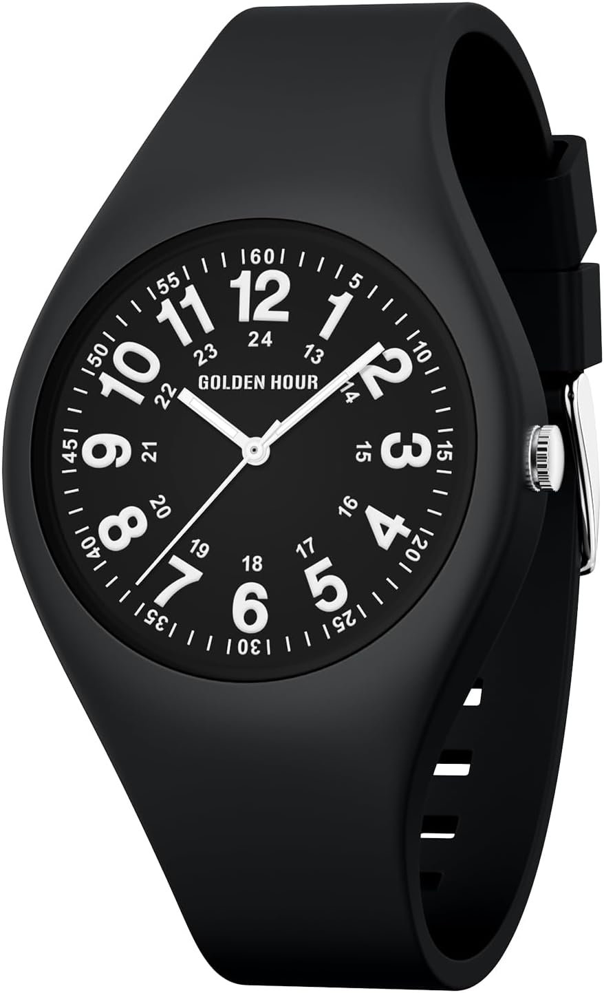 Waterproof Glow Dial Nurse Watch